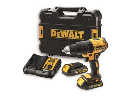 DEWALT DCD778S2T Skrutkovač/Vŕtačka príklepová 18V 2x1,5Ah bezuhlíková