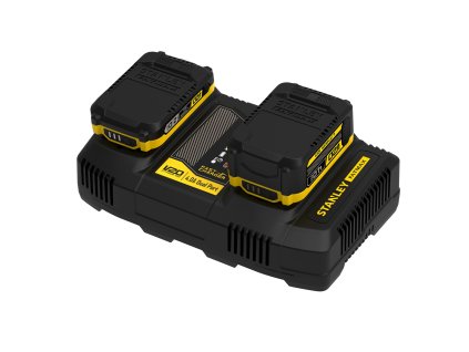 FATMAX SFMCB24 Nabíjačka V20 18V 2x port 4A 1x USB port ®