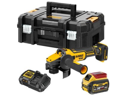 DEWALT DCG409T1 Brúska uhlová 125mm 18V 1553W FLEXVOLT 1x6,0Ah bezuhlíková