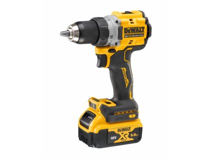 DEWALT DCD800P2T SKRUTKOVAČ 18V BEZUHLIKOVÝ 2x5,0 Ah + nabíjačka