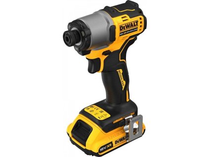 DEWALT DCF840D2T UŤAHOVÁK RÁZOVÝ 18V, 1/4" BEZUHLÍKOVÝ 2x2,0Ah