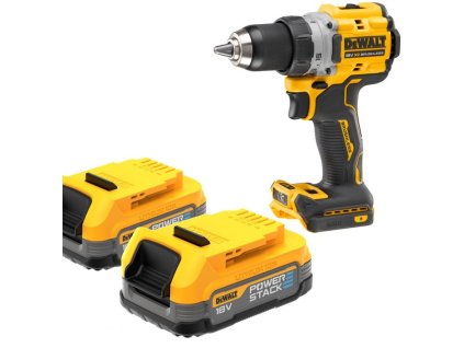 DEWALT DCD800E2T SKRUTKOVAČ 18V XR POWERSTACK 2x 1,7 Ah