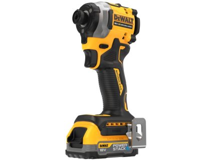 DEWALT DCF850E2T UŤAHOVÁK  RÁZOVÝ 18V XR POWERSTACK BEZUHLÍKOVÝ 1/4 2 x 1,7Ah