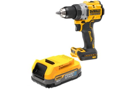 DEWALT DCD800E1T Skrutkovač 18V XR POWERSTACK 1x1,7Ah bez nabíjačky