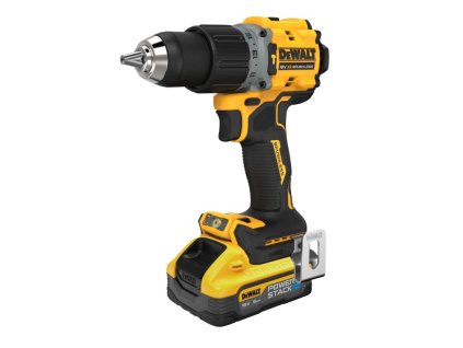 DEWALT DCD805H2T SKRUTKOVAČ 18V s PRIKLEPOM POWERSTACK 2x 5,0Ah