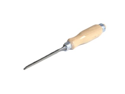 Dláto  4mm 8101 04 ploché drevená rukoväť Wood Line Profi natur