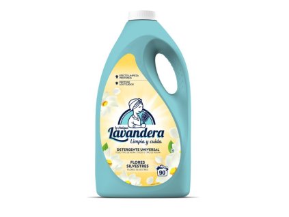 Prací gél Lavandera, divoké kvety, 4500 ml/90 pracích dávok, na pranie