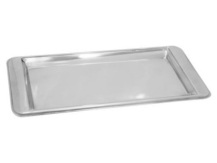 Podnos MagicHome, na kávu, servírovací, 30,5x15 cm, nerez