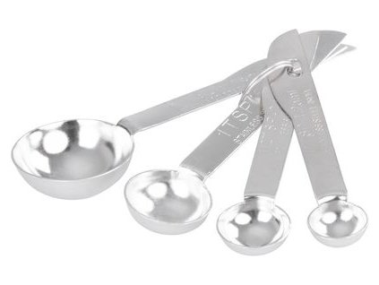Odmerka MagicHome, lyžicová, nerez, sada 4 ks