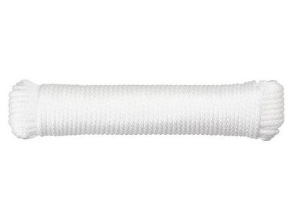 Šnúra na prádlo Cloth-Line L-20 m/4 mm, PP, biela