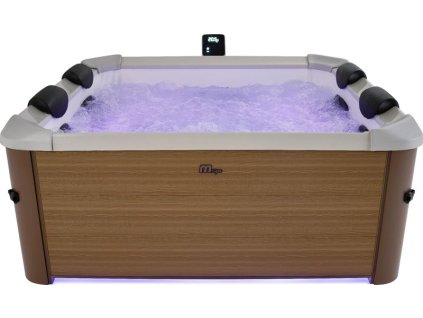 Vírivka MSpa® Oslo Amber, LED, 6 osôb, hydro trysky