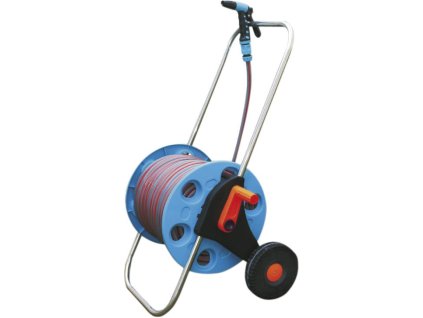 Vozík Strend Pro 3015A, so záhradnou hadicou 1/2", L-30 m, pištoľ, spojky, držiak, navíjací