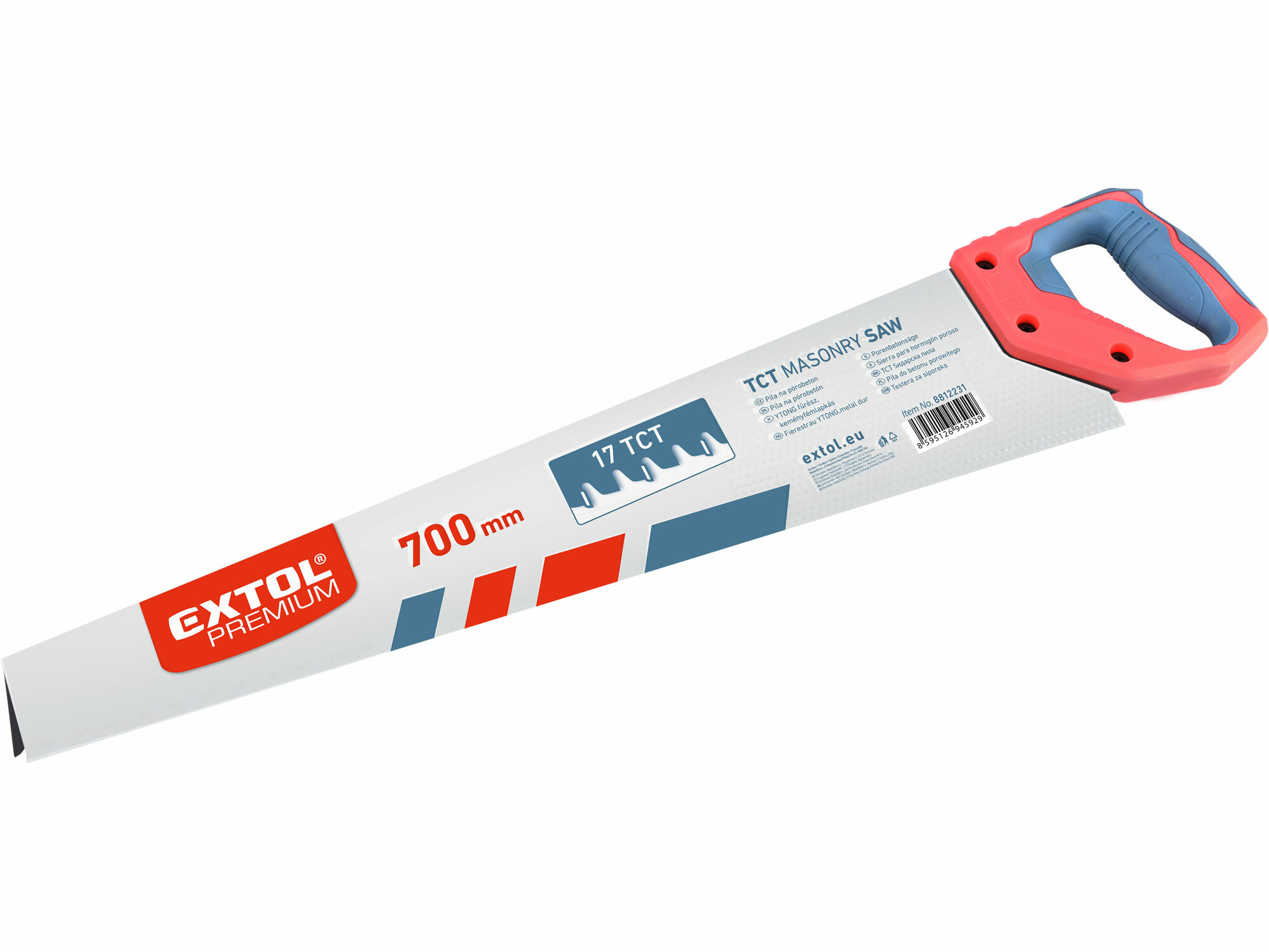 EXTOL PREMIUM 8812231 Pílka na pórobetón, 700mm, 17 SK plátkov