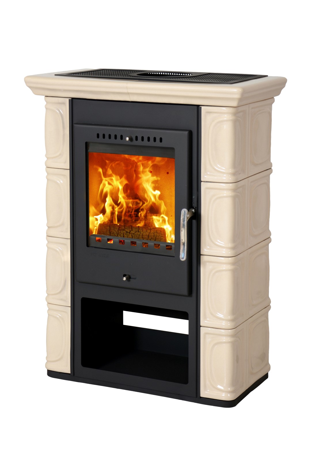 THORMA BORGHOLM Keramik – Tradičné krbové kachle 7 kW, Cappuccino