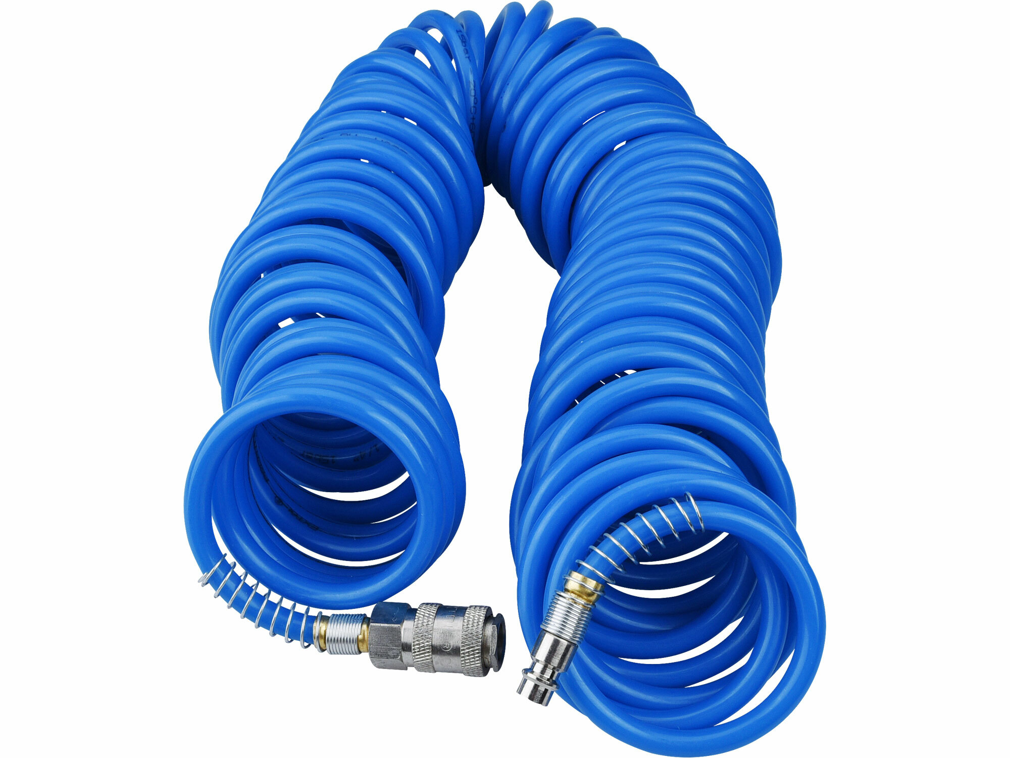EXTOL PREMIUM 8865133 Hadica vzduchová špirálová, 1/4", vn.pr. 6mm, 15m, polyuretánová