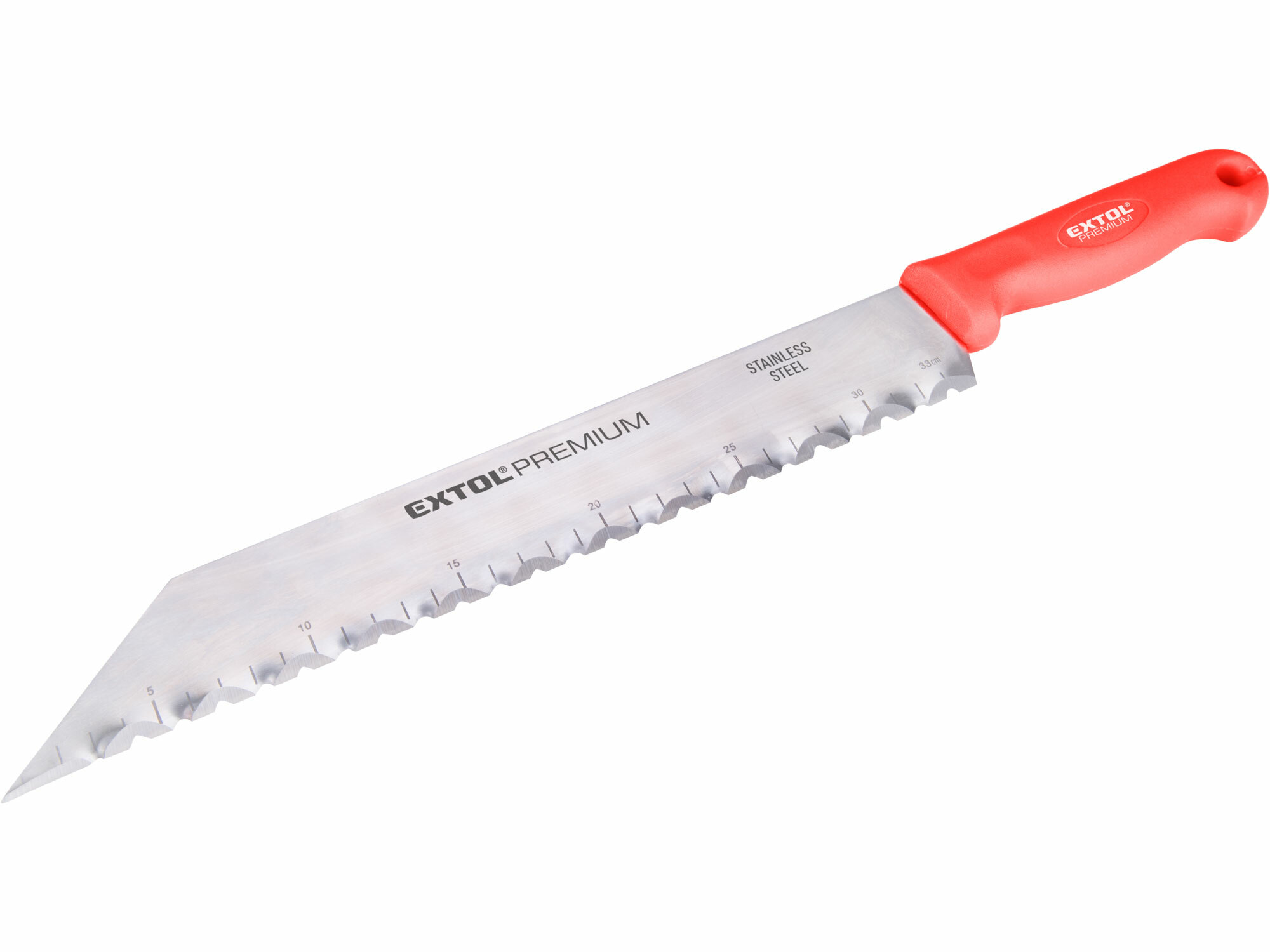 EXTOL PREMIUM 8855150 Nôž na stavebné izolačné hmoty 480/340mm, antikoro, plastová rukoväť