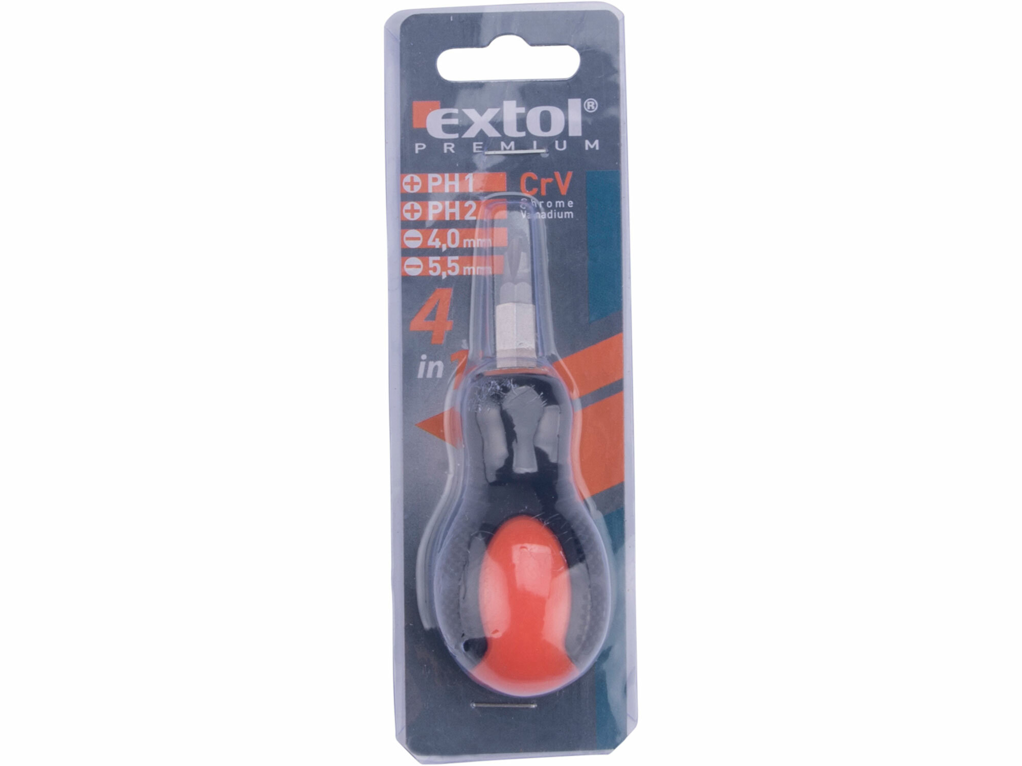 EXTOL PREMIUM 8819106 Skrutkovač na bity 4 v 1,