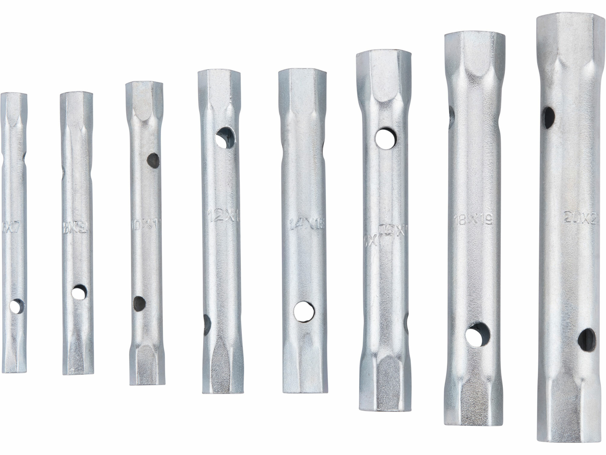 EXTOL PREMIUM 8816370 Kľúče rúrkové 6-22mm, sada 8ks
