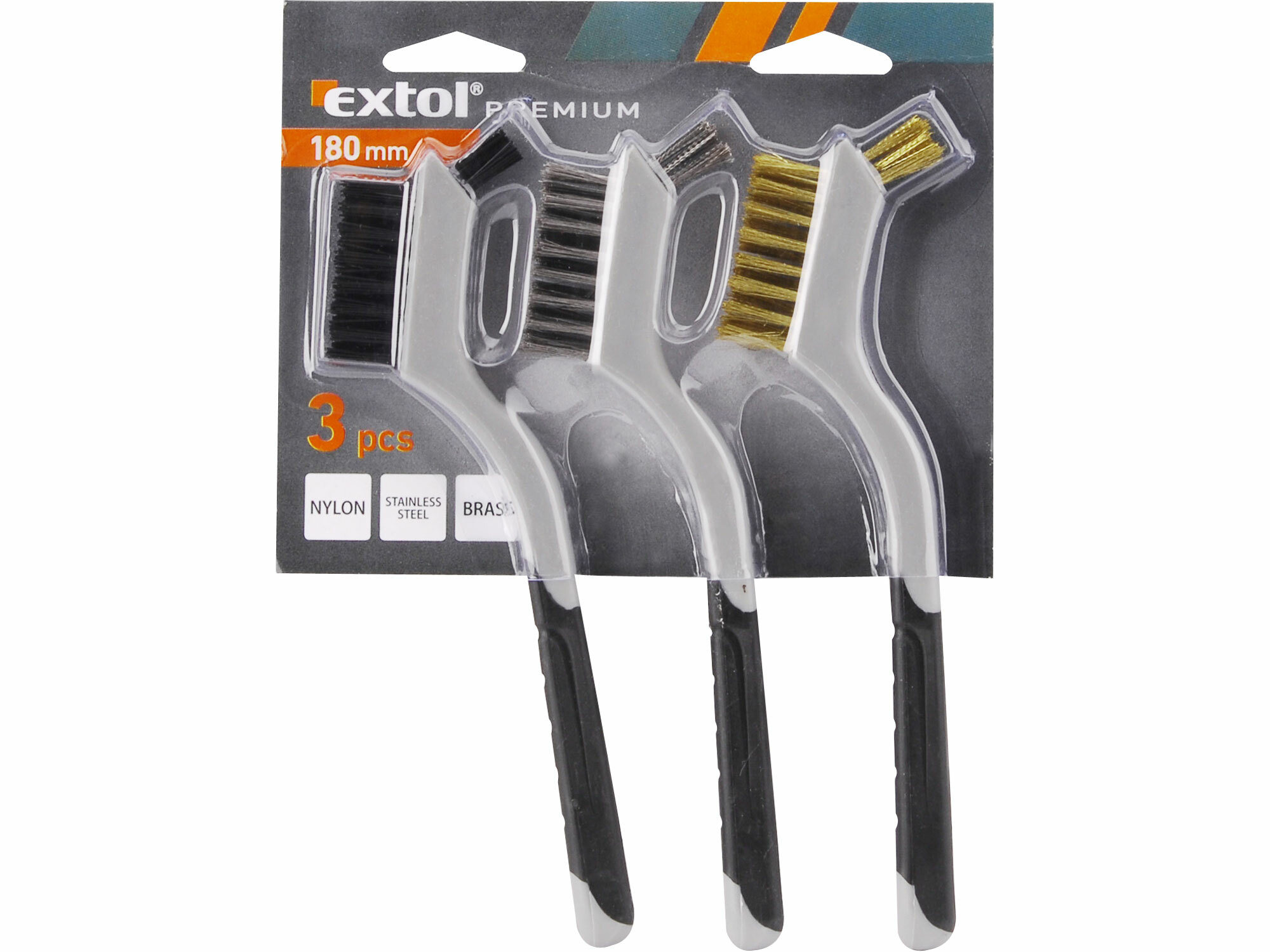 EXTOL PREMIUM 8803901 Kefky malé 180mm, 3-dielna sada