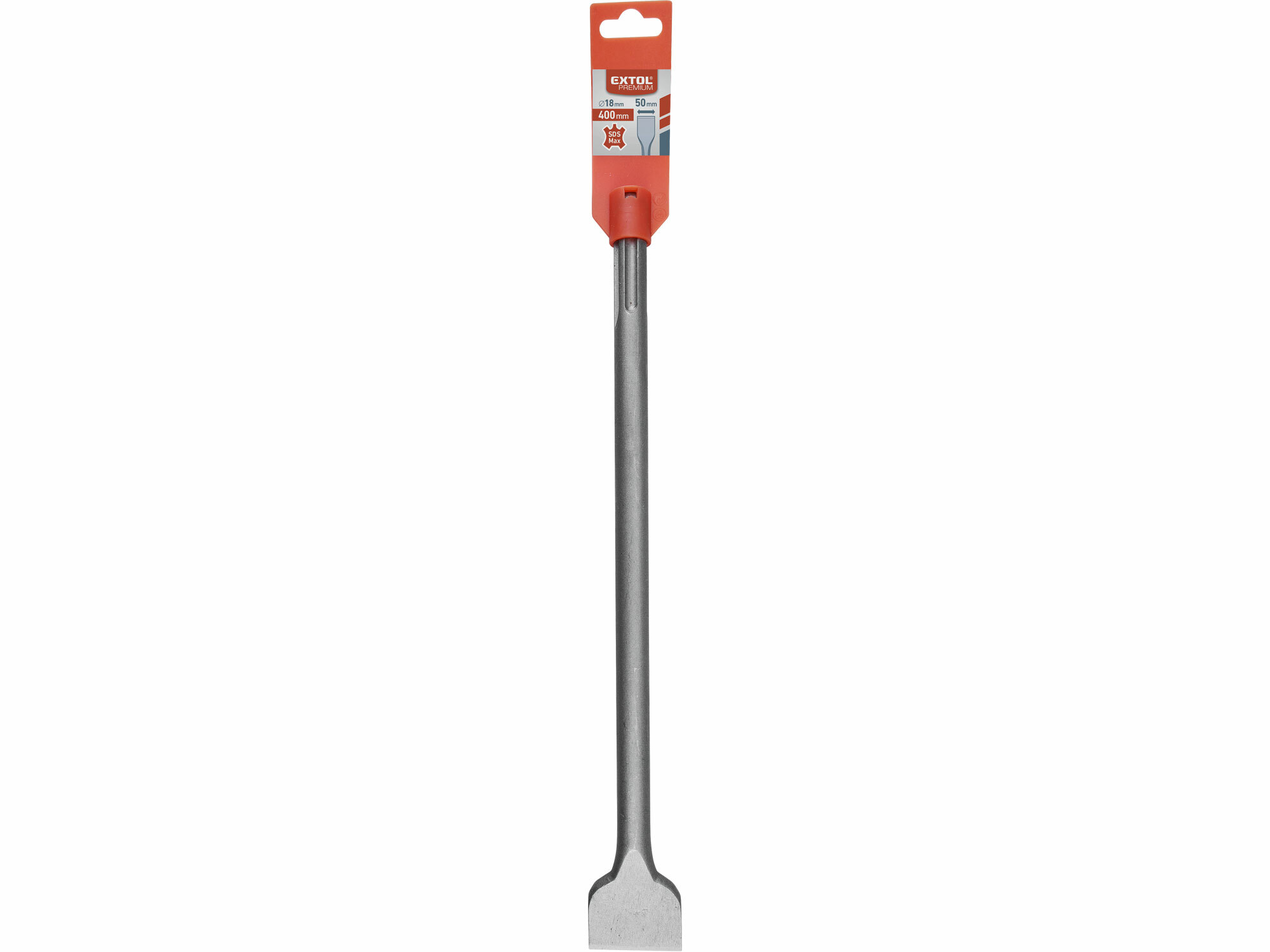 EXTOL PREMIUM 8801555 Sekáč plochý SDS-max, 400mm, šírka 50mm