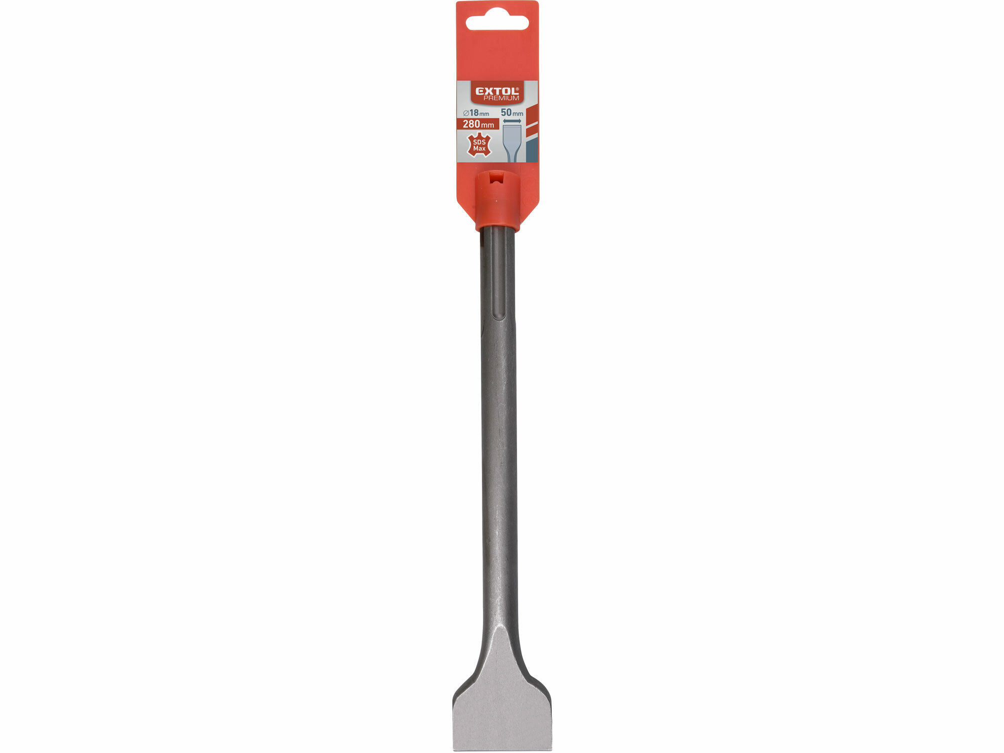 EXTOL PREMIUM 8801551 Sekáč plochý SDS-max, 280mm, šírka 50mm