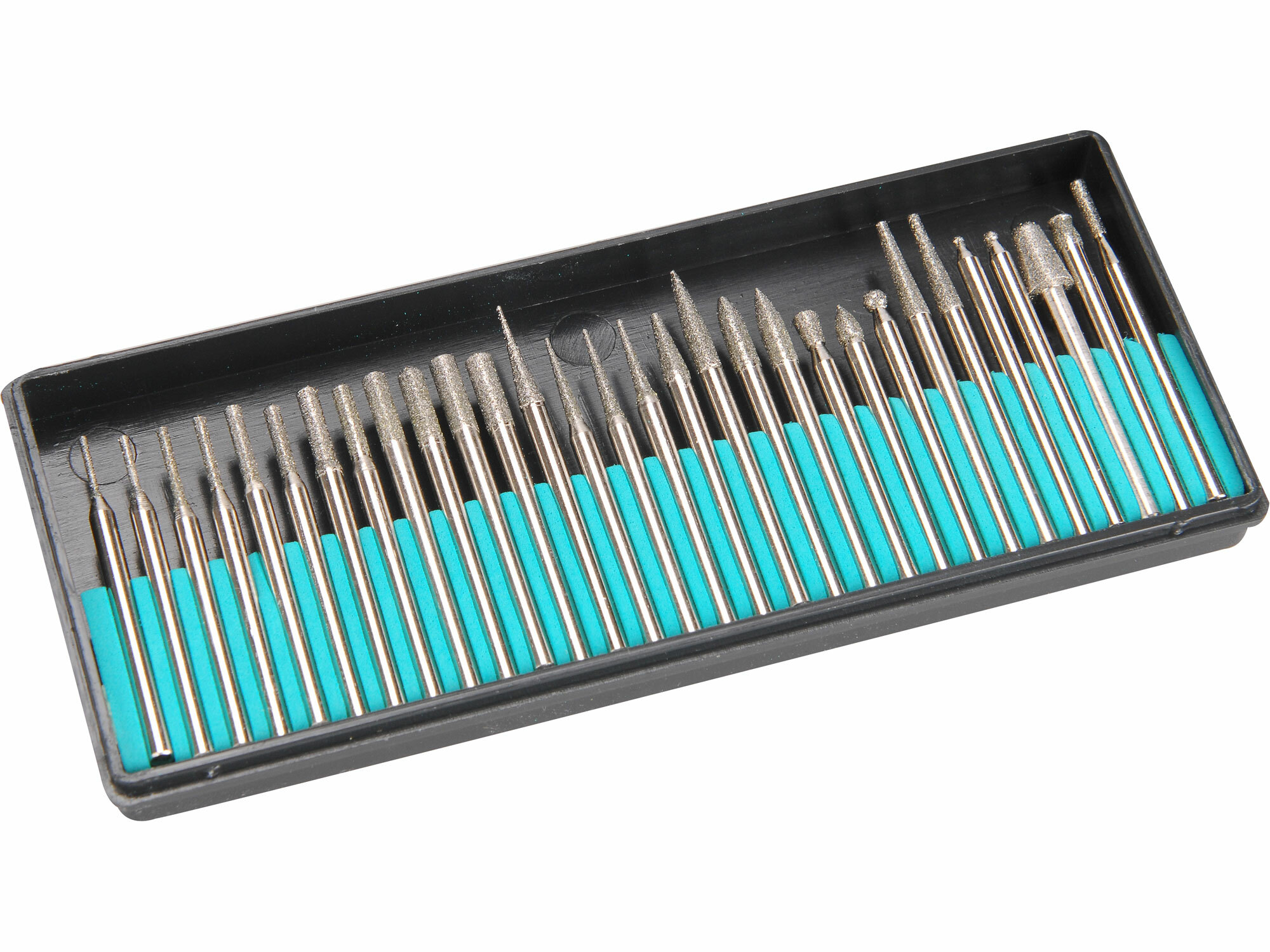 EXTOL CRAFT 73420 Brúsne telieska diamantové, sada 30ks
