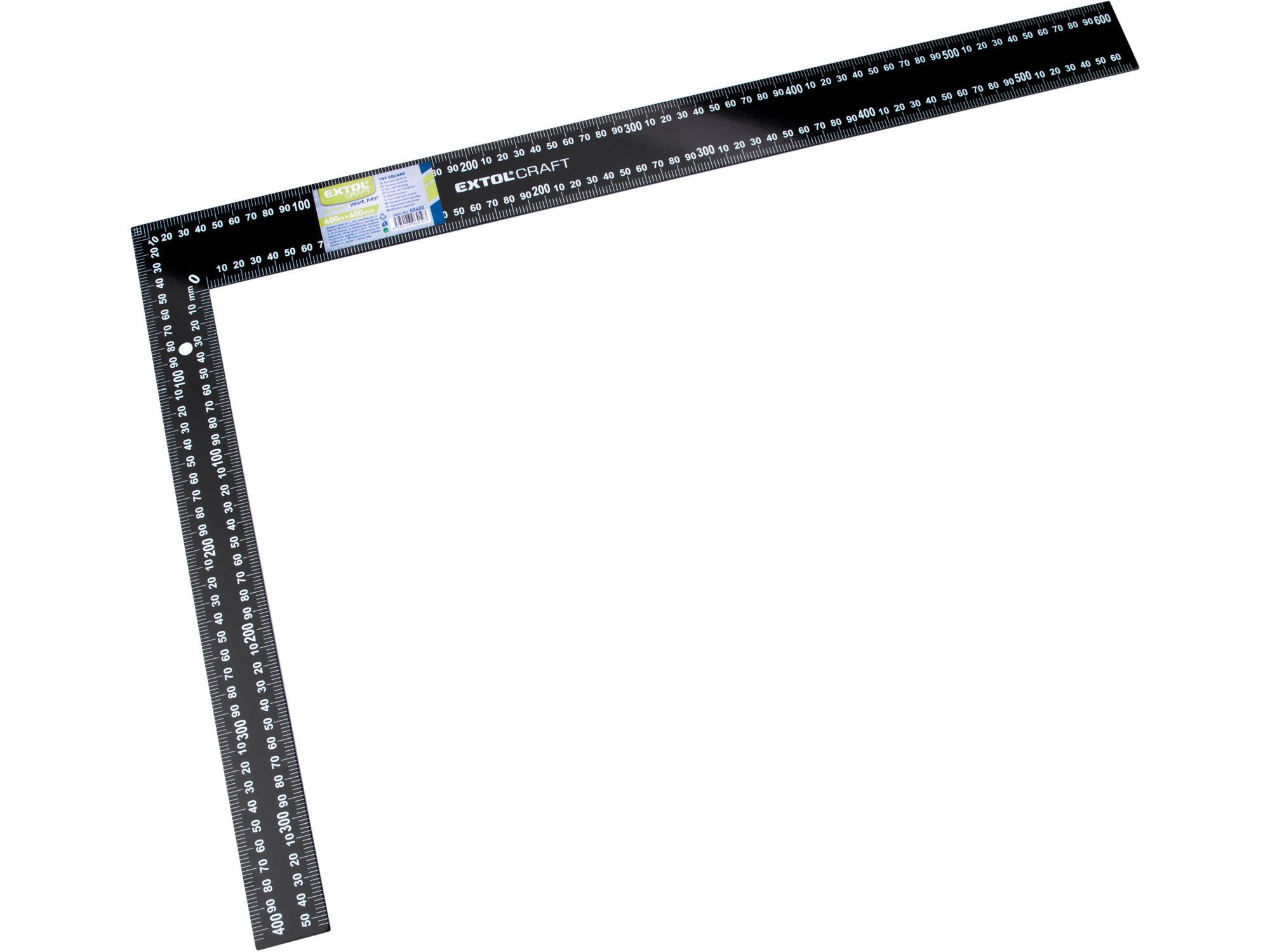 EXTOL CRAFT 50400 Uholník oceľový 400x600mm