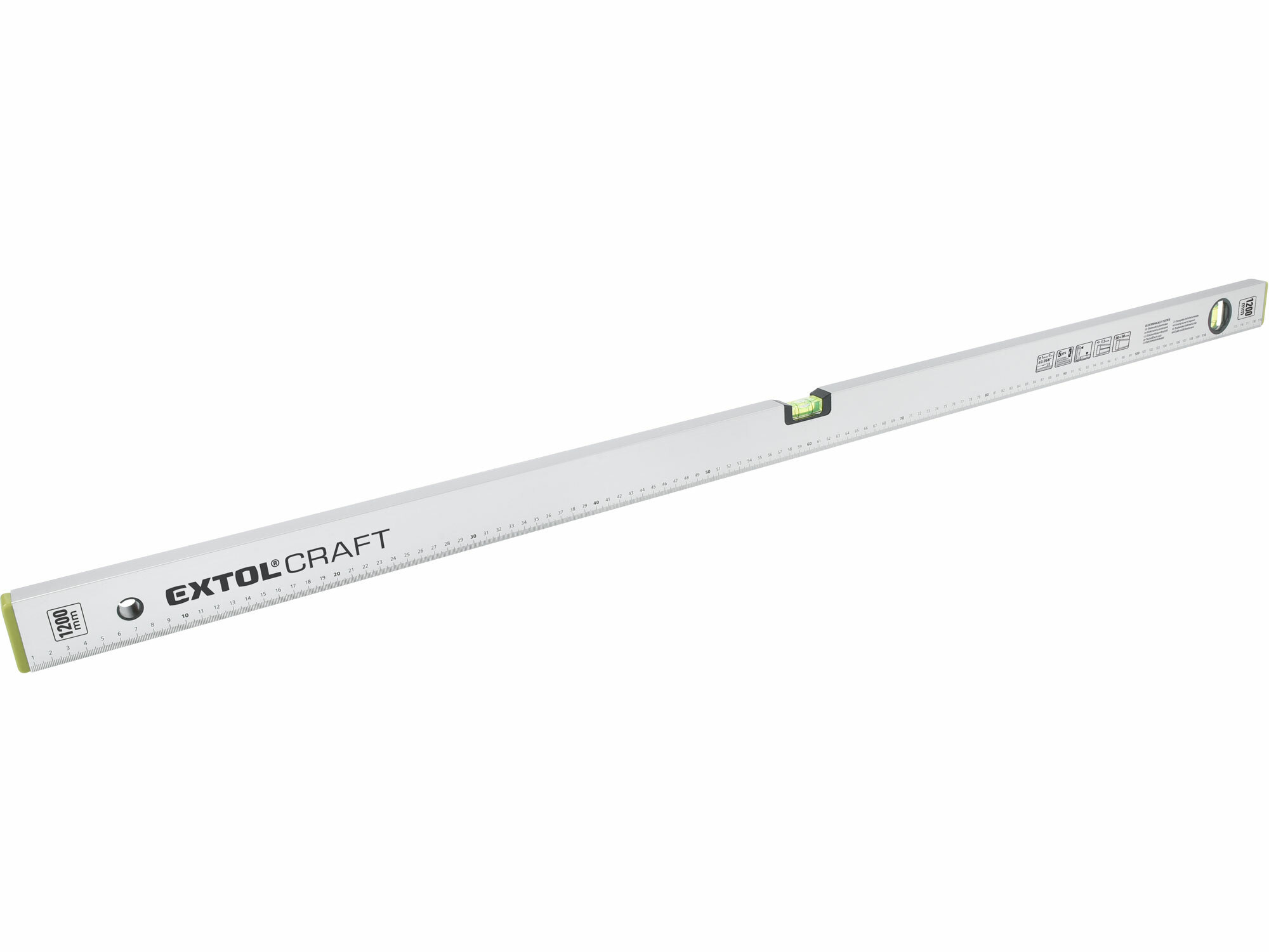 EXTOL CRAFT 3582A Vodováha hliníková 2 libely, 1200mm
