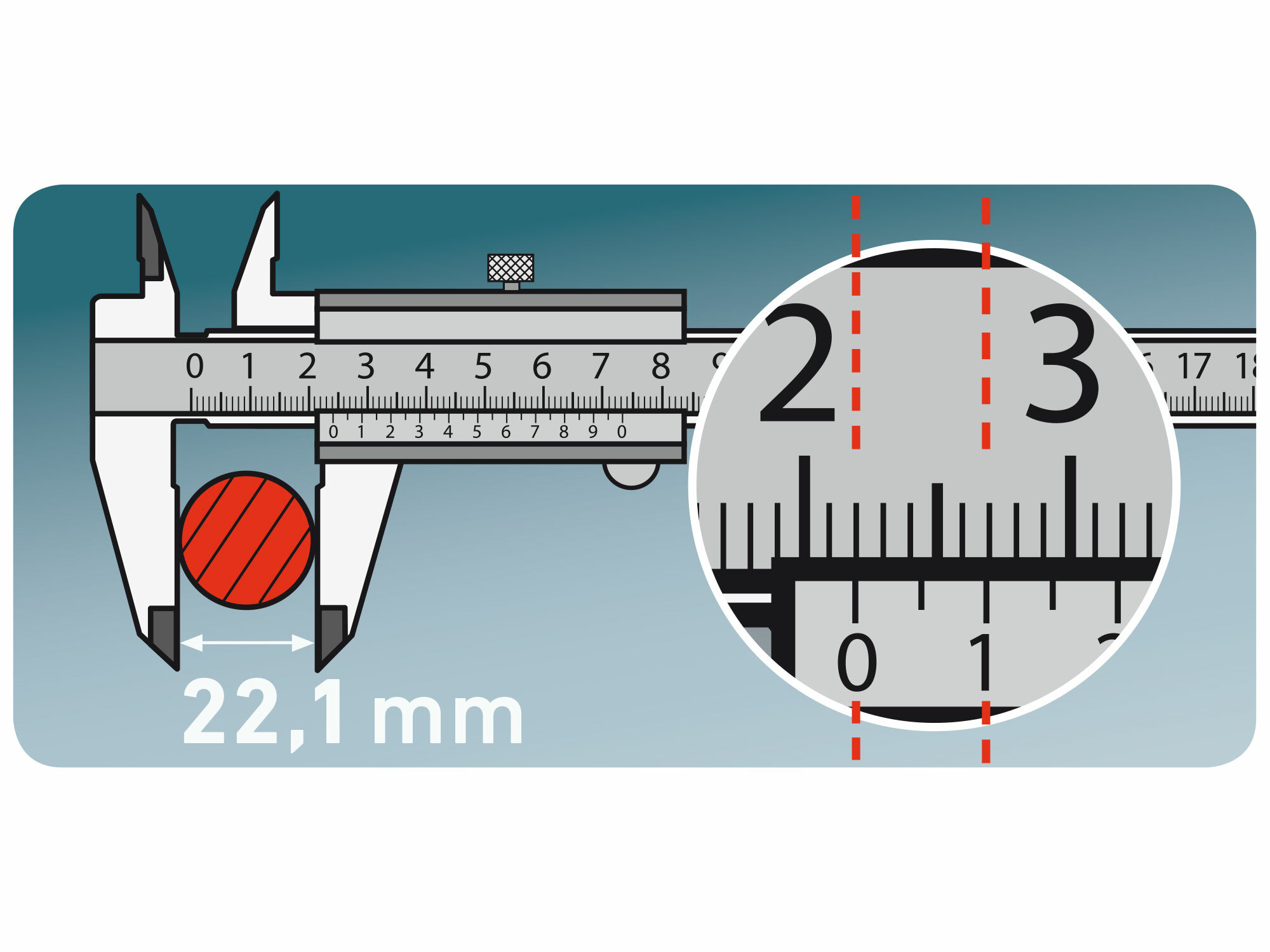 EXTOL PREMIUM 3422 Meradlo posuvné kovové, 0-200mm