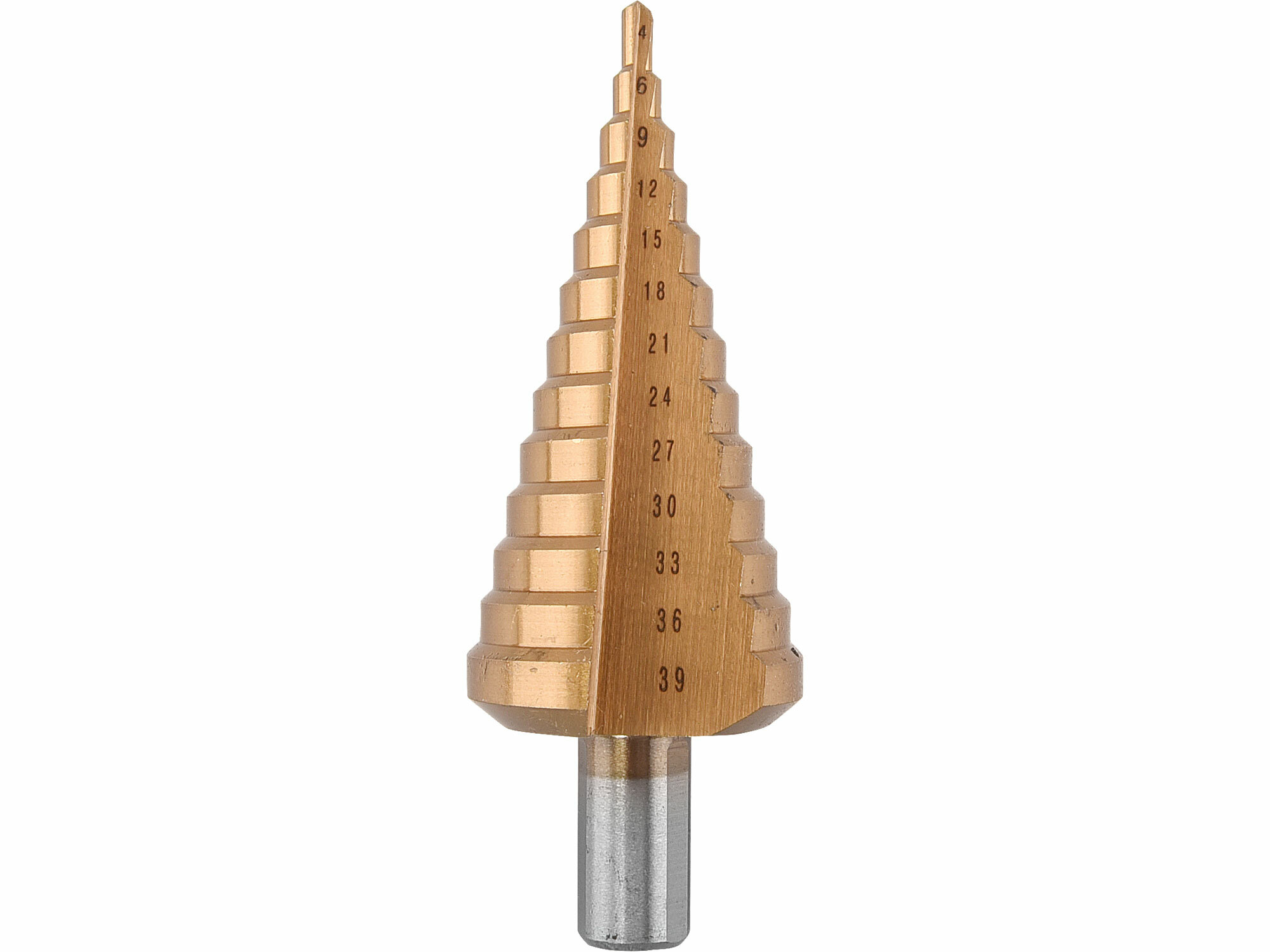 EXTOL CRAFT 20057 Vrták stupňovitý TiN, ø4-39mm/3mm, 13 otvorov
