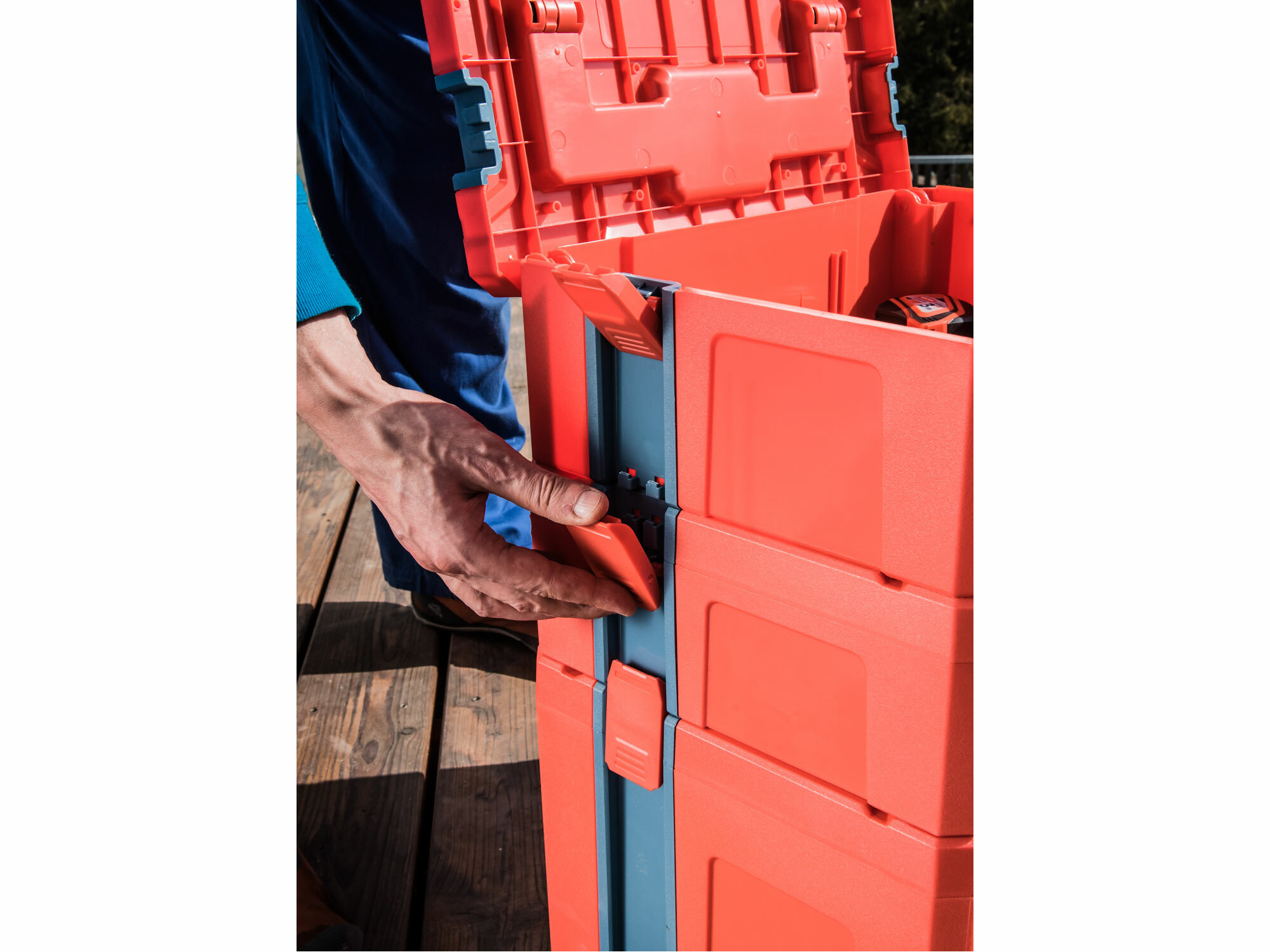 EXTOL PREMIUM 8856070 Systainer, veľkosť S, rozmer 443x310x128mm, ABS