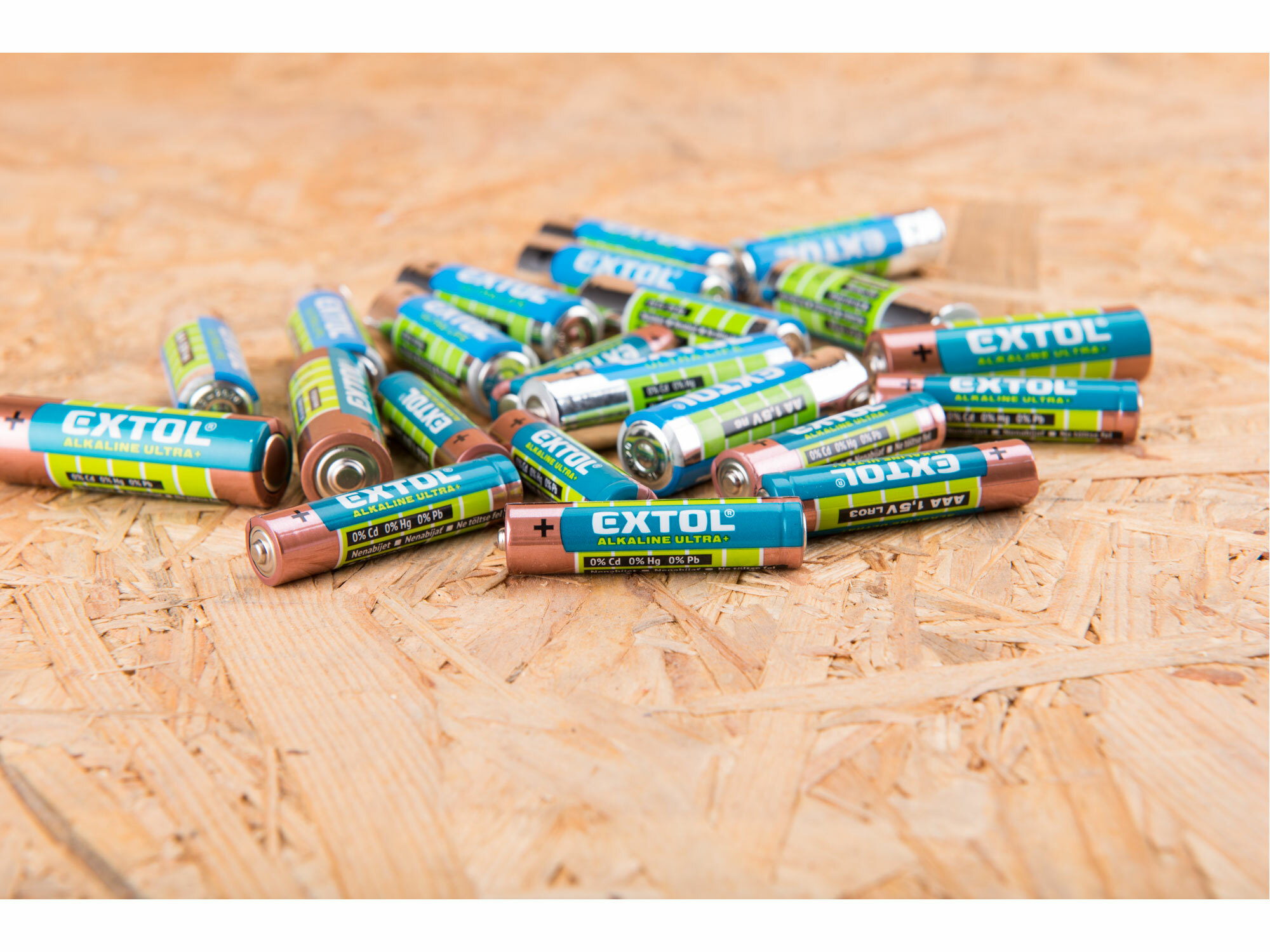 EXTOL ENERGY 42012 Batéria alkalická 20ks, 1,5V, typ AAA