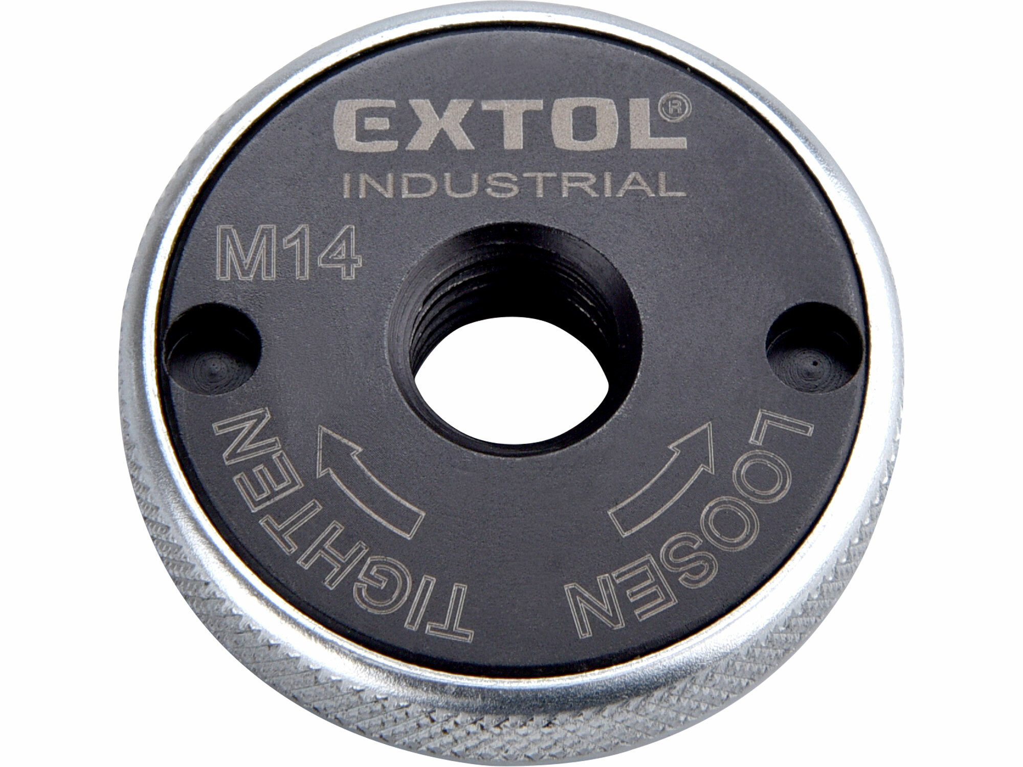 EXTOL INDUSTRIAL 8798050 Matica upínacia pre uhlovú brúsku beznástrojová, M14, 107g