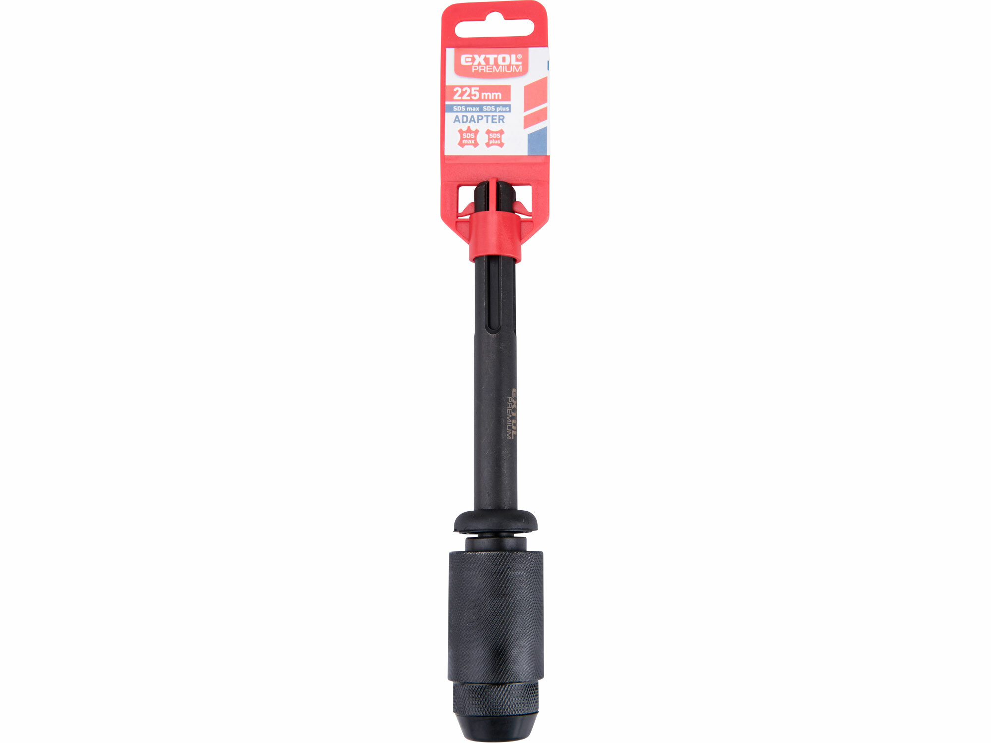 EXTOL PREMIUM 8801592 Adaptér z SDS-max na SDS-plus, 225mm