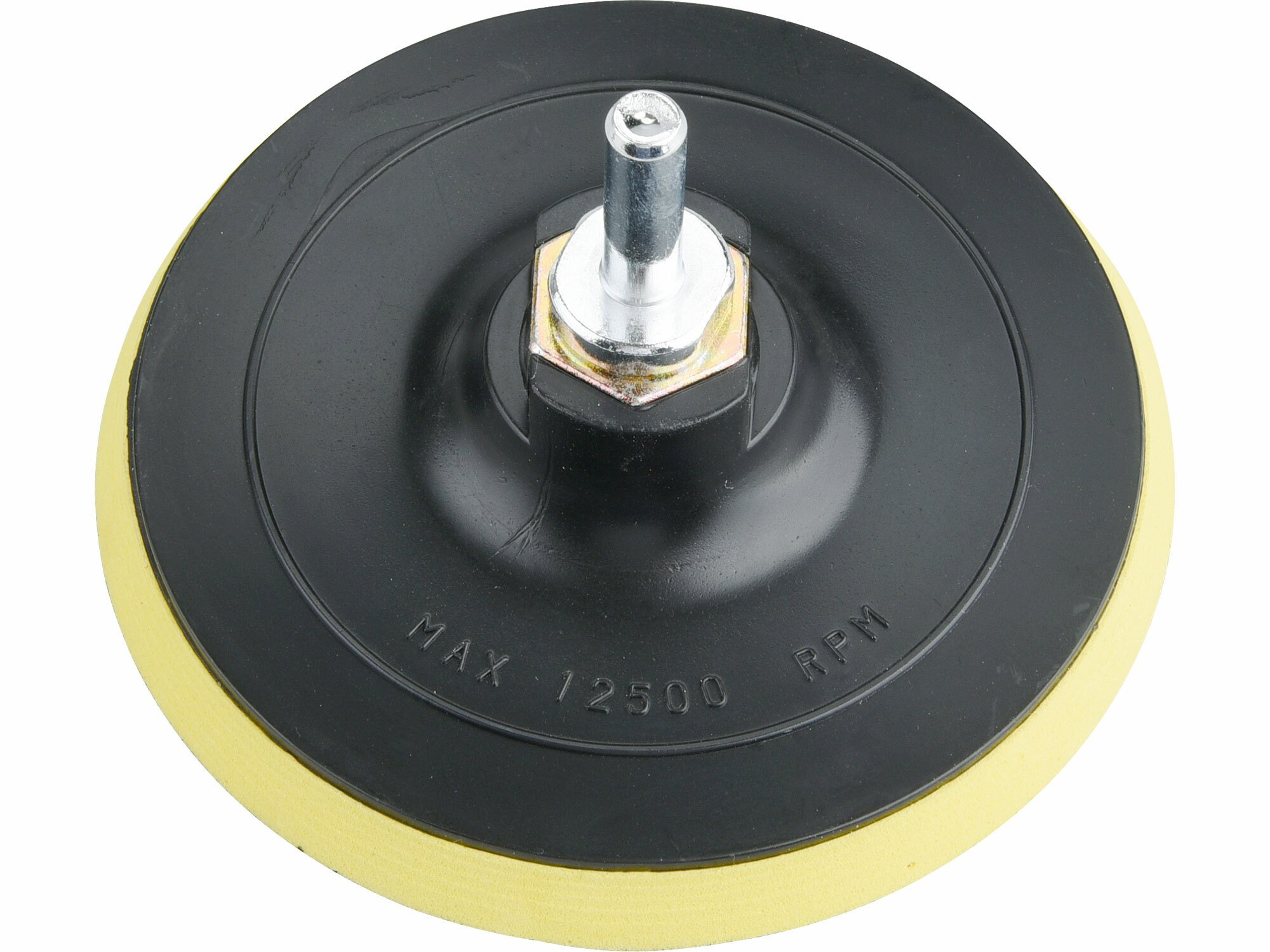 EXTOL CRAFT 108531 Tanier unášací so suchým zipsom pre uhlovú brúsku, Ø115mm