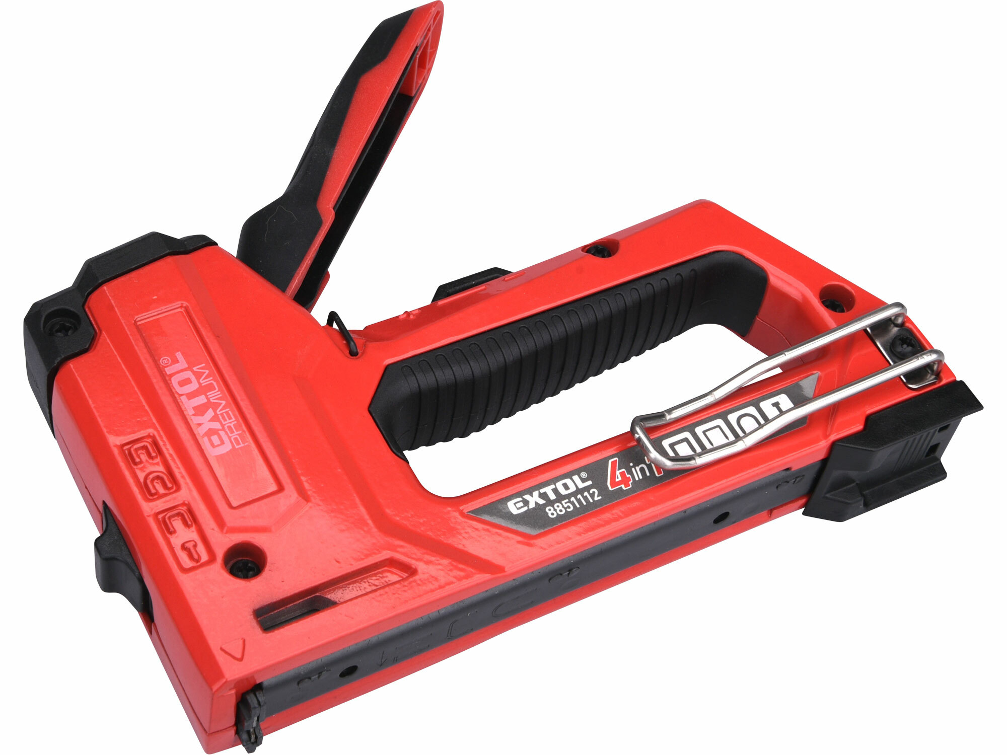 EXTOL PREMIUM 8851112 Pištoľ sponkovacia 4-funkčná, dĺžka spony 6-10mm/6-14mm