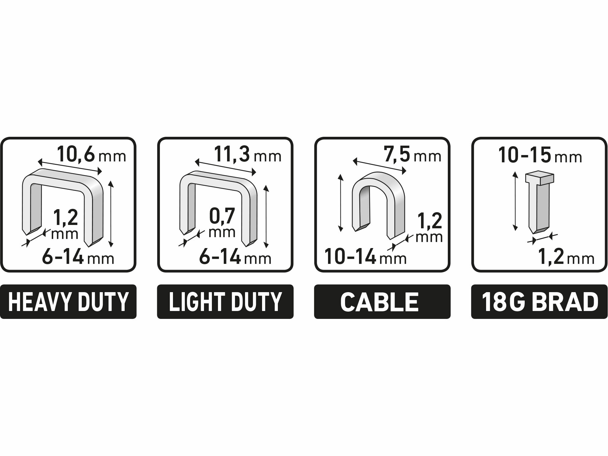 EXTOL PREMIUM 8851112 Pištoľ sponkovacia 4-funkčná, dĺžka spony 6-10mm/6-14mm
