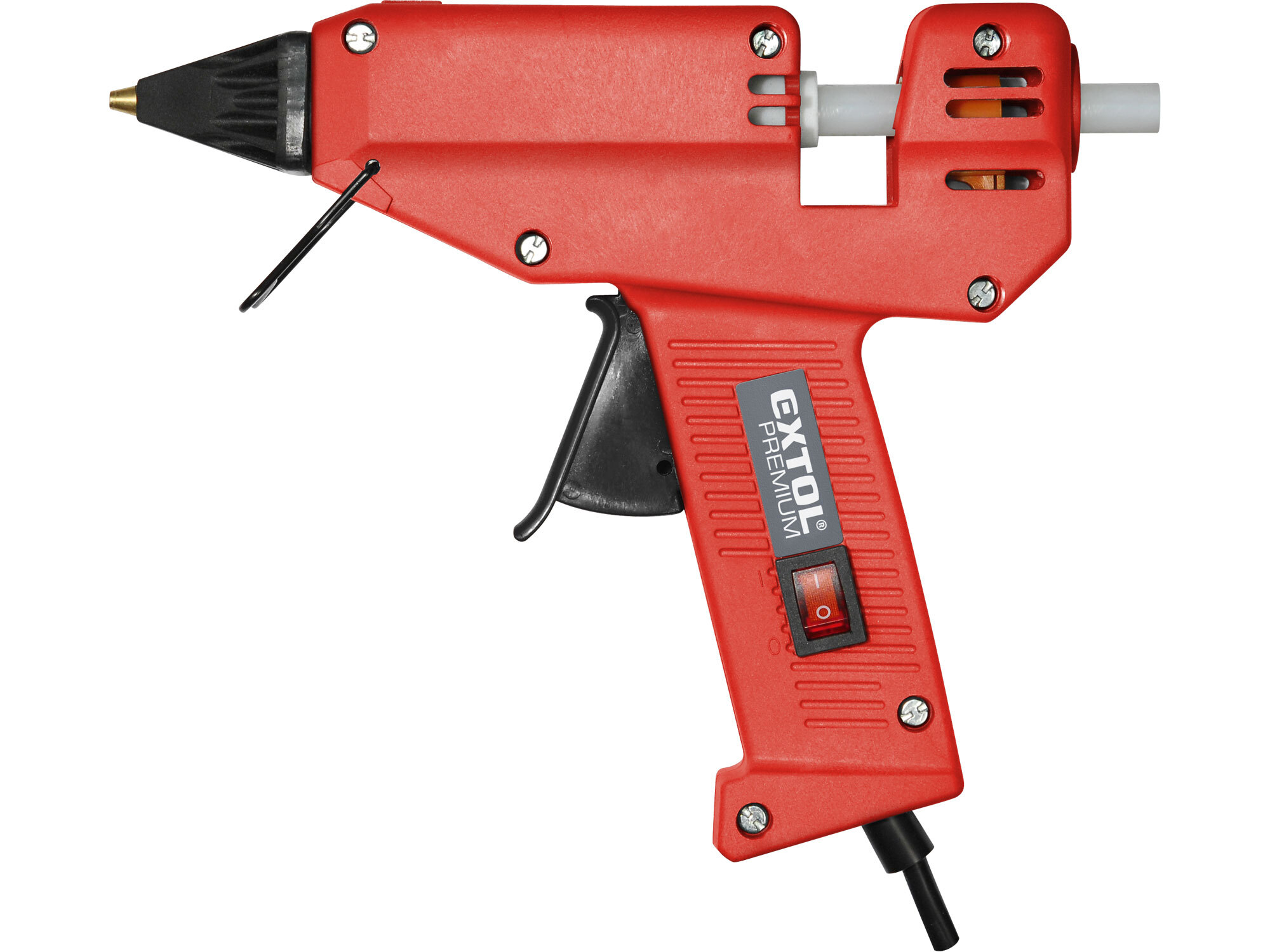 EXTOL PREMIUM 8899002 Pištoľ lepiaca tavná, nahrievací príkon 180W