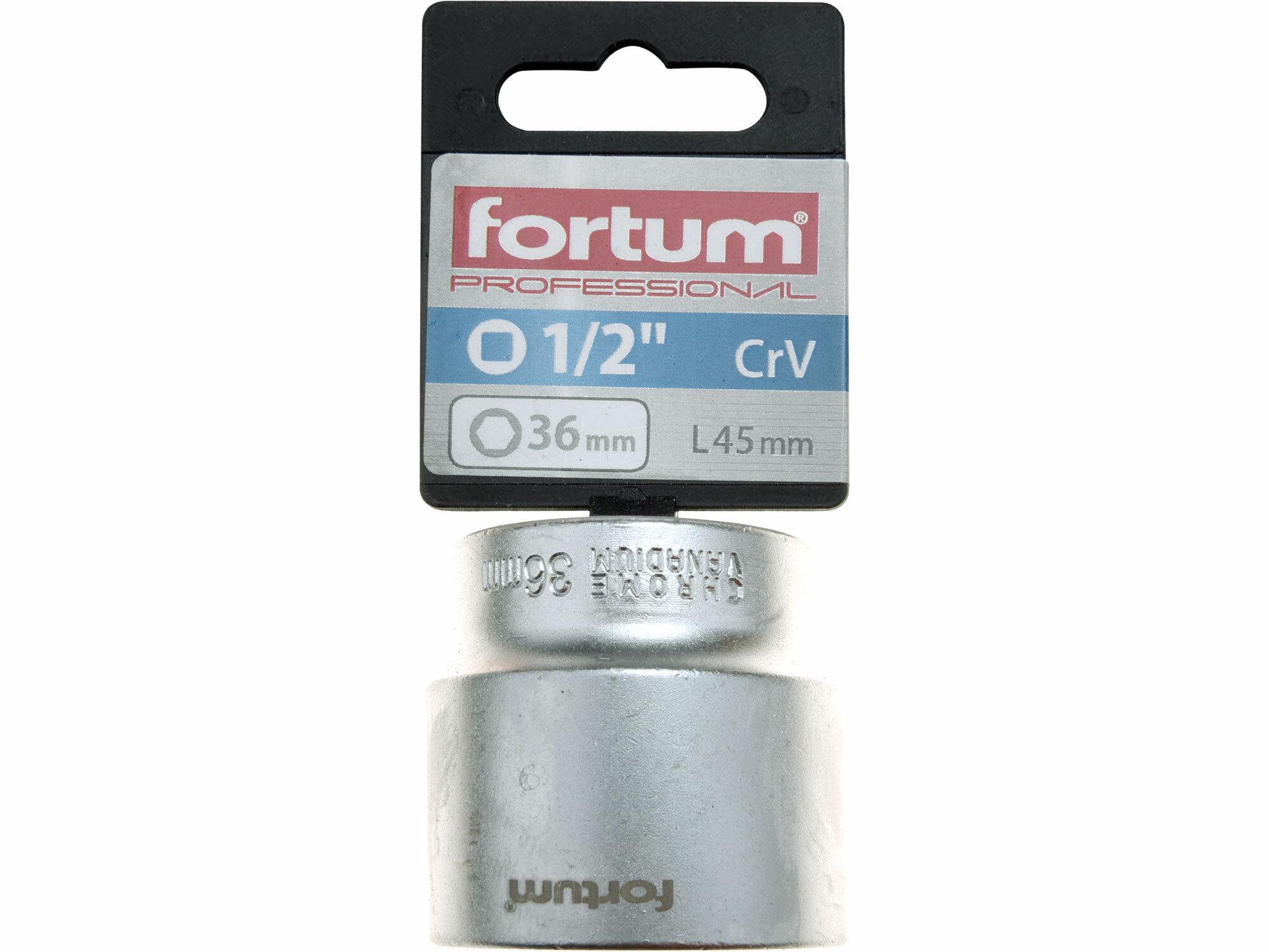 FORTUM 4700436 Kľúč nástrčný, 36mm, 1/2”