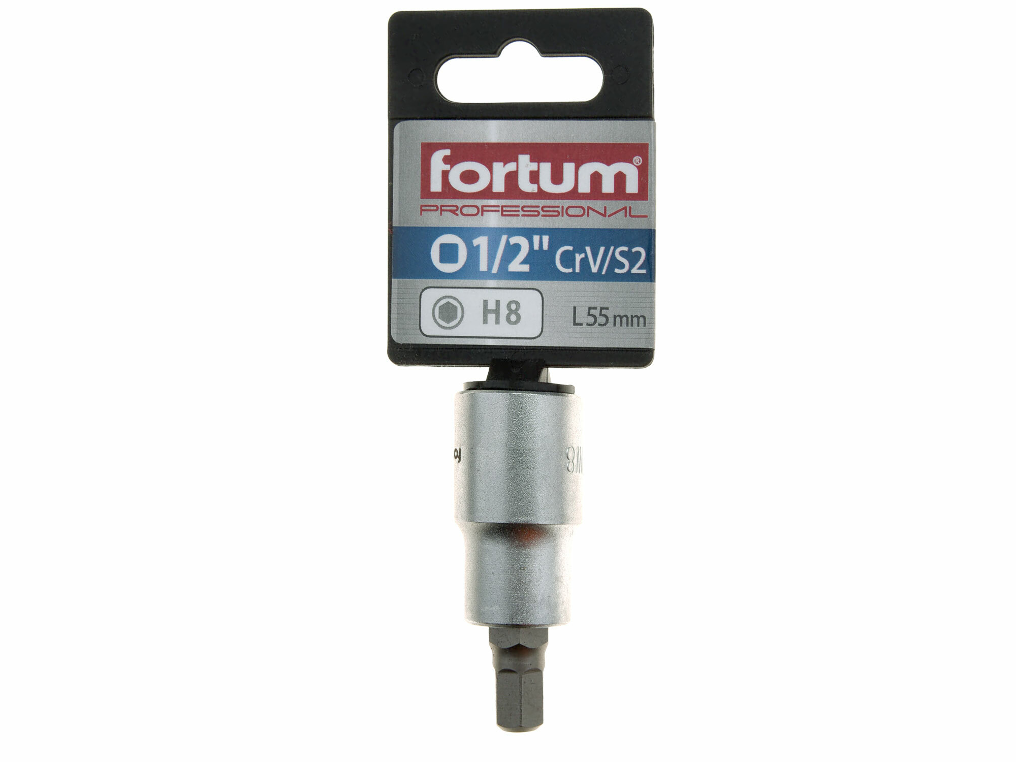 FORTUM 4700608 Hlavica zástrčná imbus, HX 8 , 1/2”, L 55mm