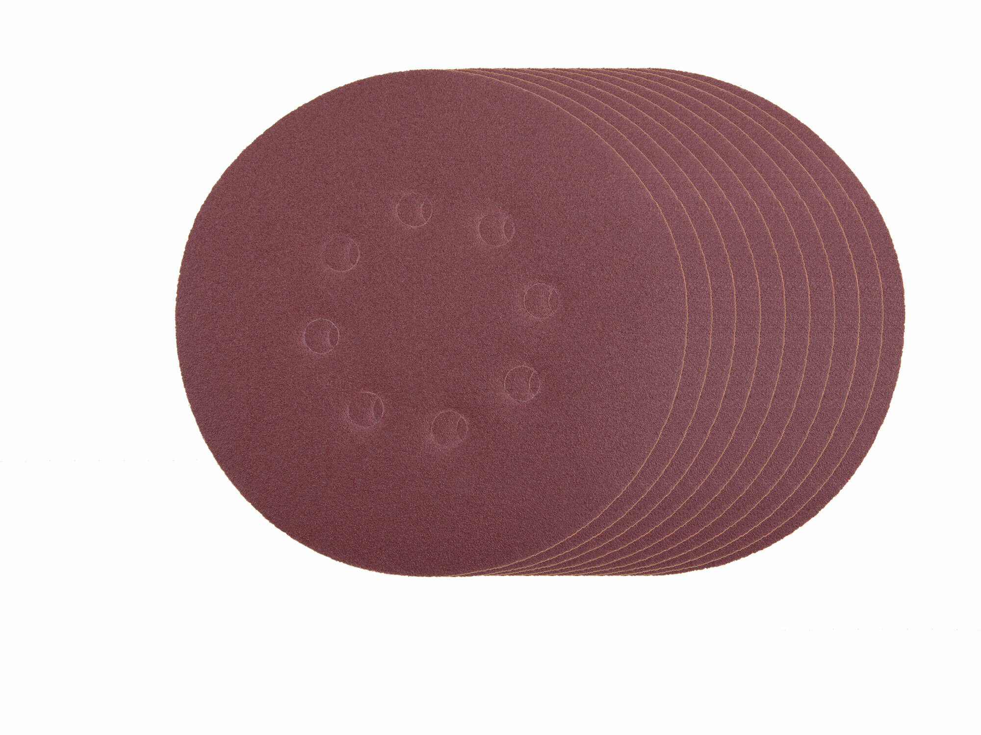 EXTOL PREMIUM 8803582 Papier brúsny na s. zips Ø150mm s otvormi, P60, 10ks