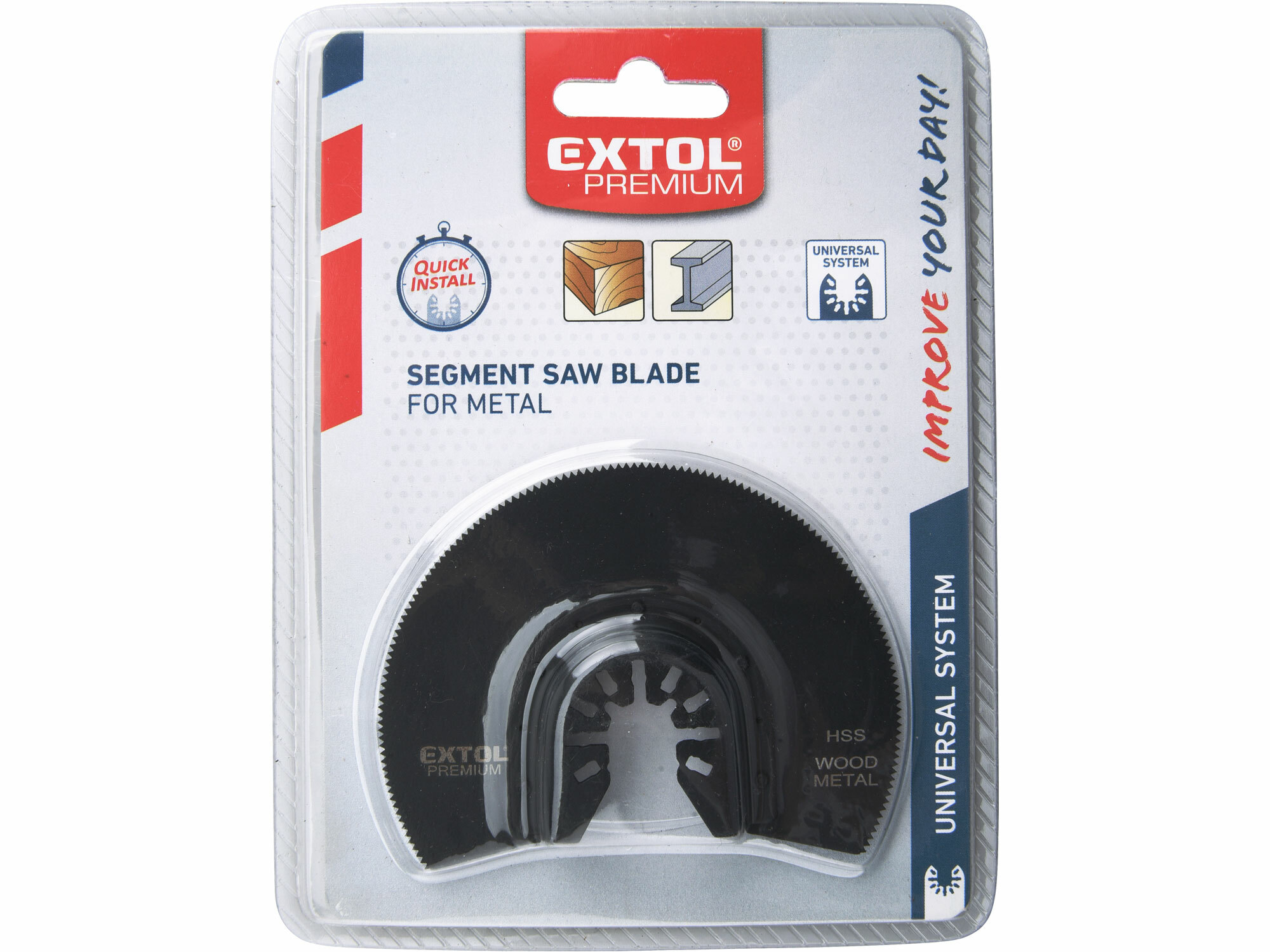EXTOL PREMIUM 8803856 Kotúč pílový segmentový na drevo a kov 88mm, HSS