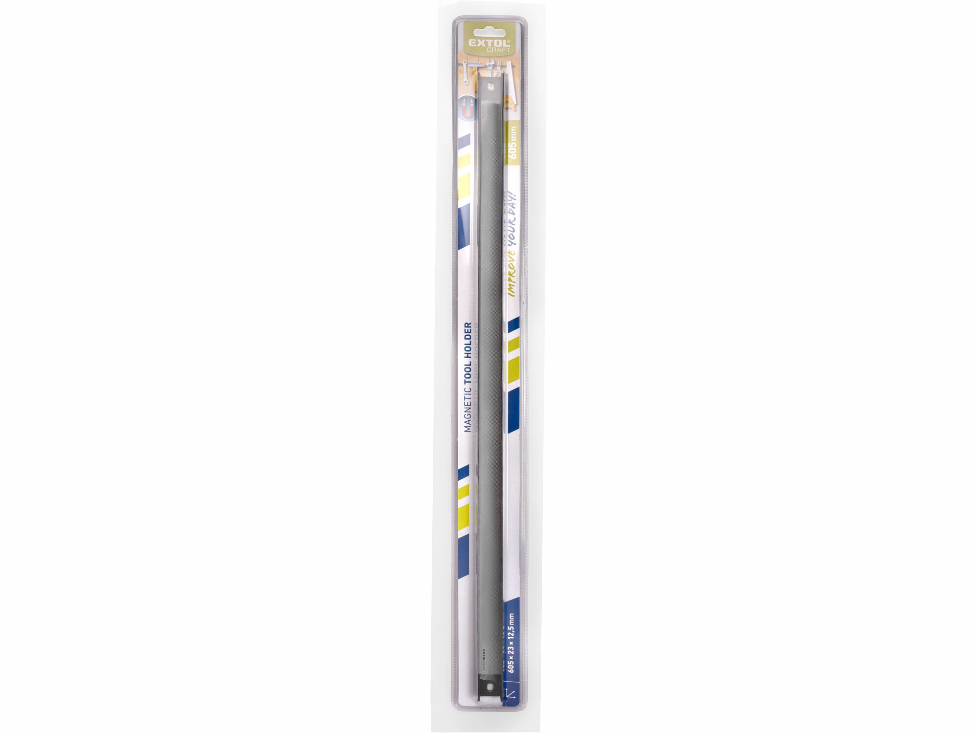 EXTOL CRAFT 77902 Magnetická lišta univerzálna 24", 605x23mm