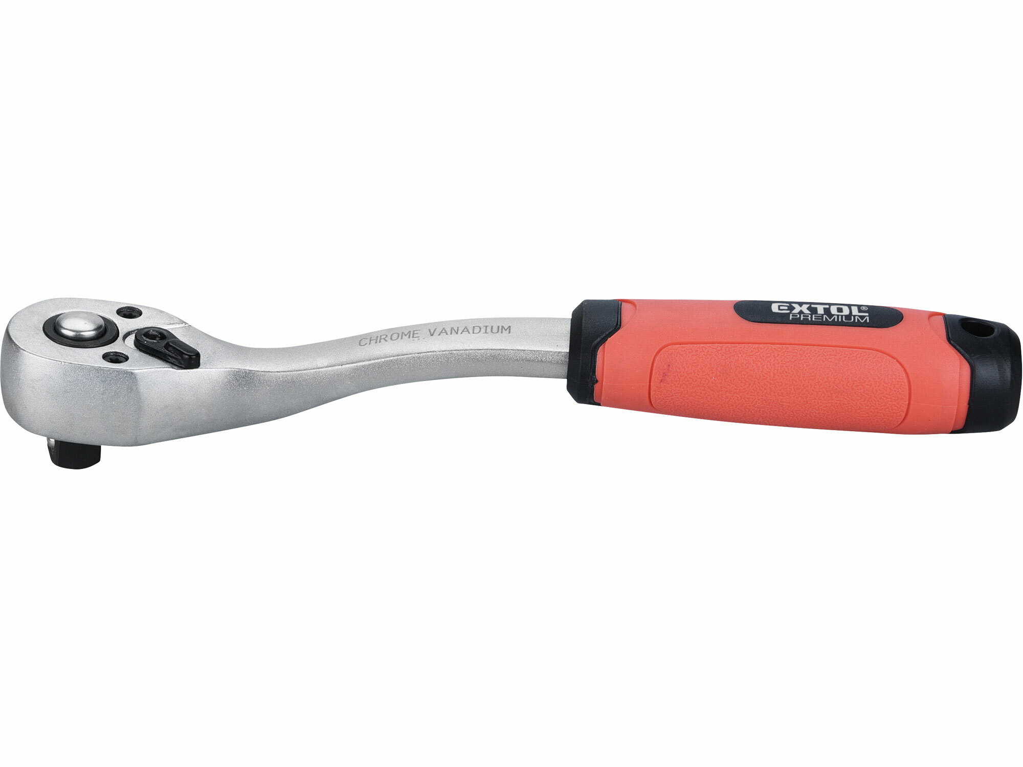 EXTOL PREMIUM 8816455 Račňa vyhnutá, 45 zubov, 3/8"