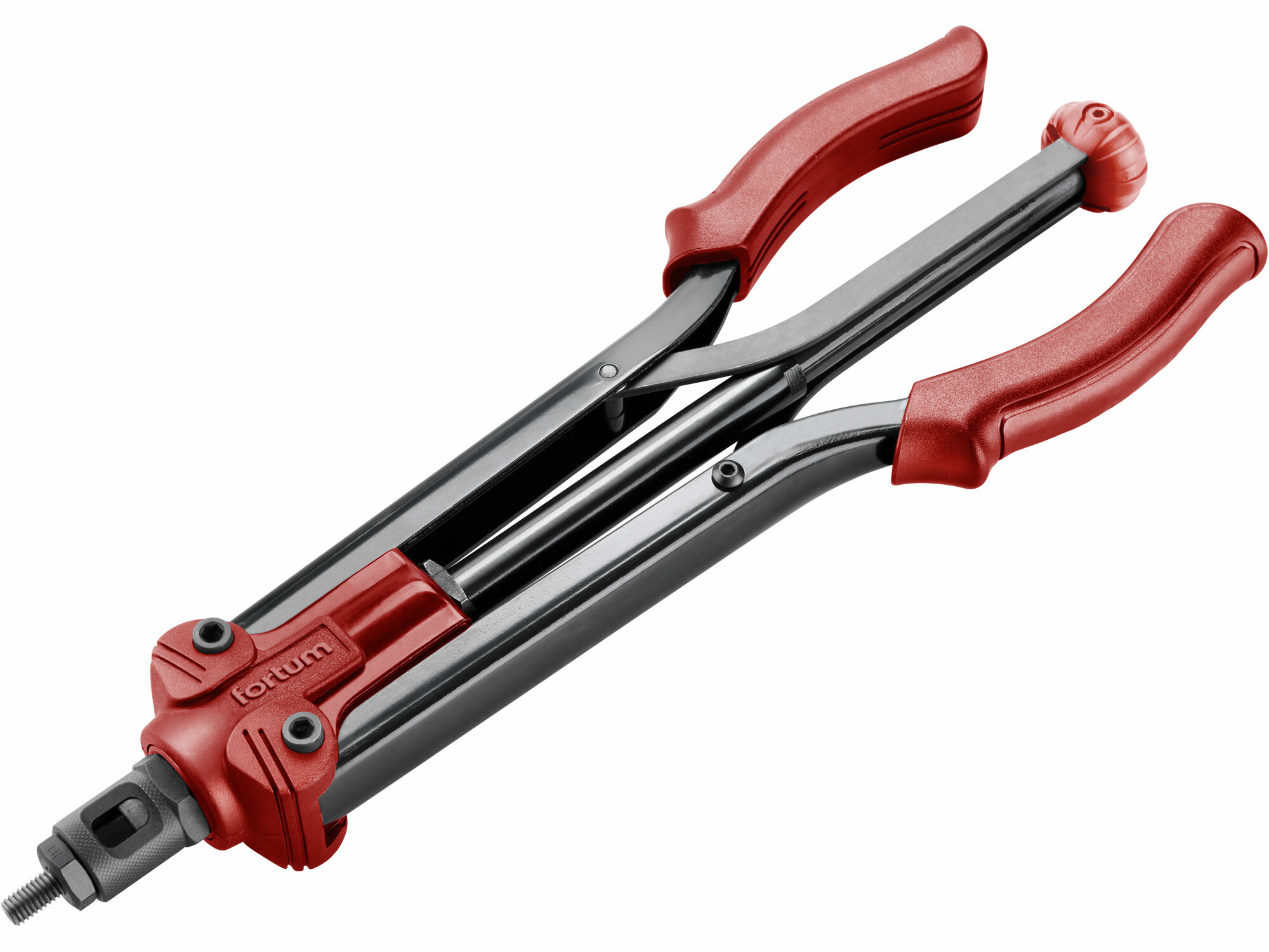 FORTUM 4770635 Kliešte nitovacie pákové pre matice, samovysúvacie, 390mm, pre matice M3-12