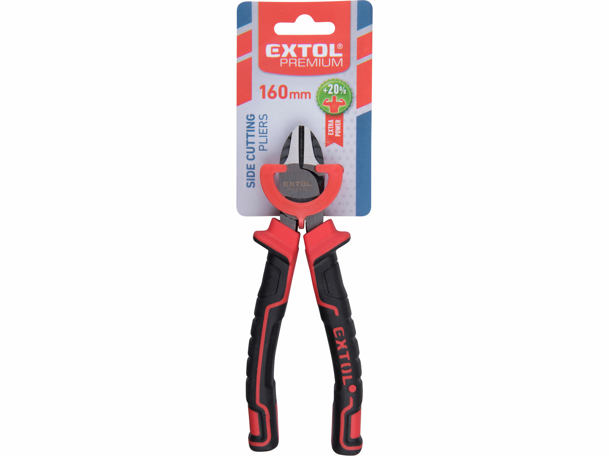 EXTOL PREMIUM 8813196 Kliešte štikacie bočné, 160mm