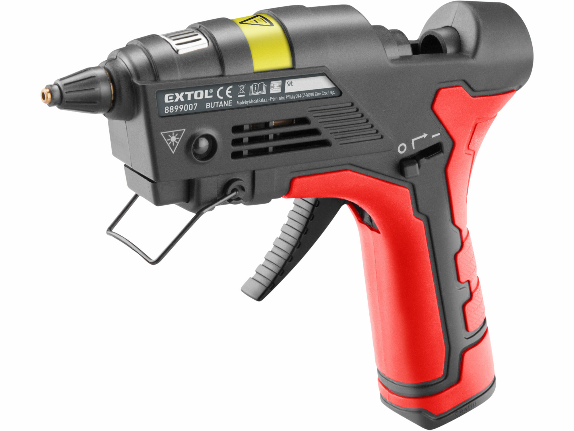 EXTOL PREMIUM 8899007 Pištoľ lepiaca tavná plynová, pr.11,2mm
