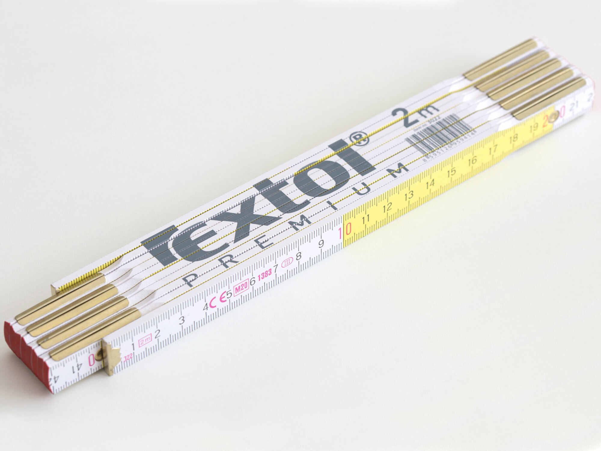 EXTOL PREMIUM 3022 Meter skladací drevený, 2m