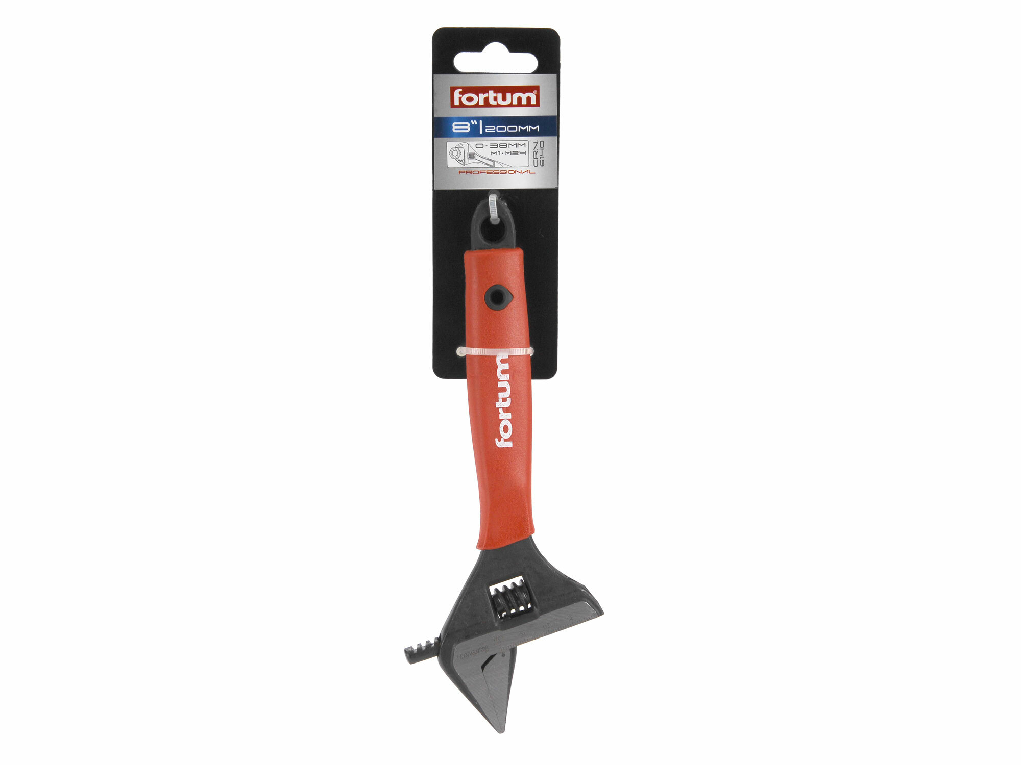 FORTUM 4775008 Kľúč nastaviteľný zúžený, 8”/212mm