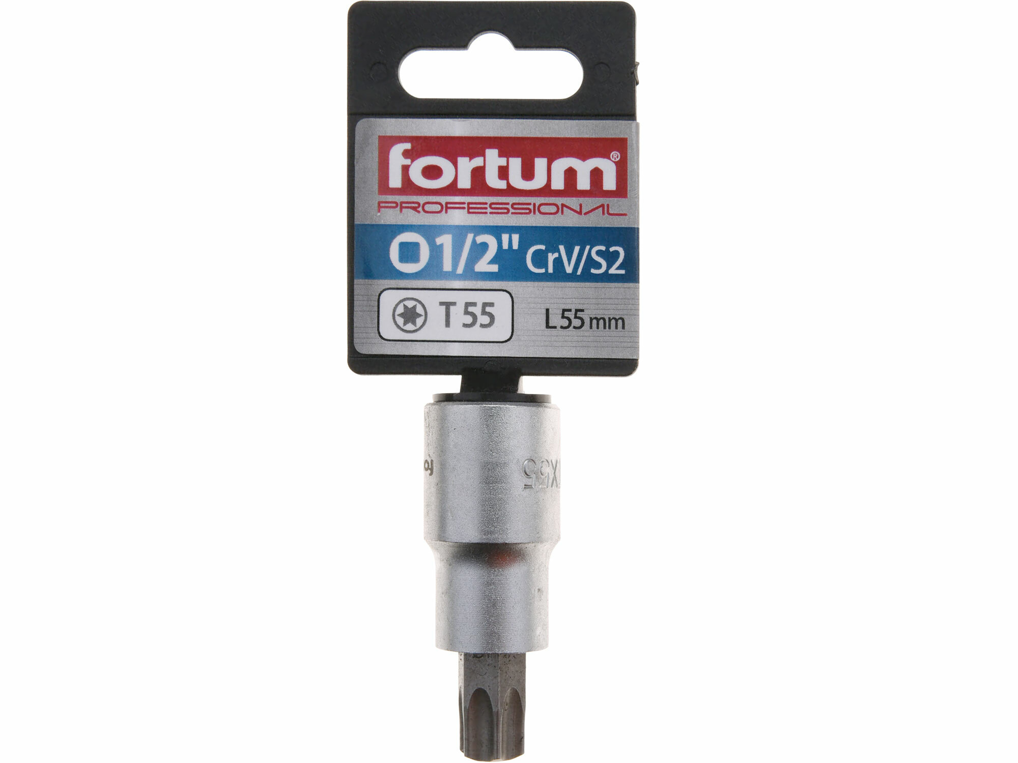 FORTUM 4700727 Hlavica zástrčná TORX, TX55, 1/2”